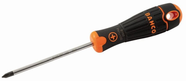 Bahco Schraubendreher, PH-0, 200 mm, SB-Verpackung, SB192.000.200