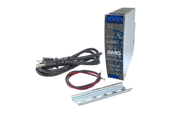 AMG Systems 52VDC, 120W (2,3A) industrielles Hutschienennetzteil, inklusive EU Netzkabel, AMGPSU-I48-P120A-K