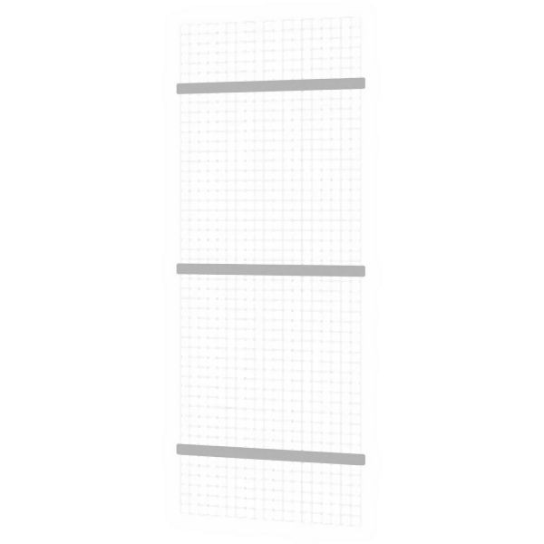 hofe Rückwand Plus (Gitter) - verzinkt passend für H 2500 x B 1000 mm, Z582510