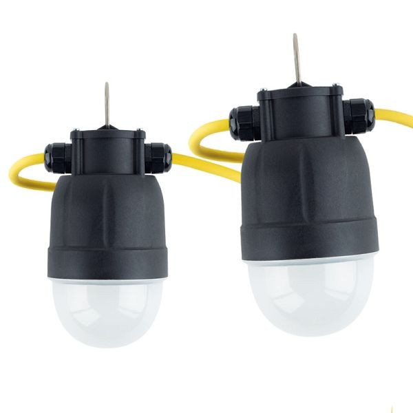 ELSPRO Kuppelleuchte NX PERFEKT, Leistung: 12 W, Eingang: 5 m Leitung mit Stecker, Ausgang: 0,5 m Leitung mit Kupplung, Spannung: 230 V, NXA2312/5