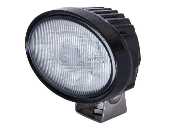 HELLA LED-Arbeitsscheinwerfer - Oval 100 - 24/12V - 1700lm - Anbau/geschraubt - schwenkbarer Montagebügel - Nahfeldausleuchtung, 1GA 996 661-001