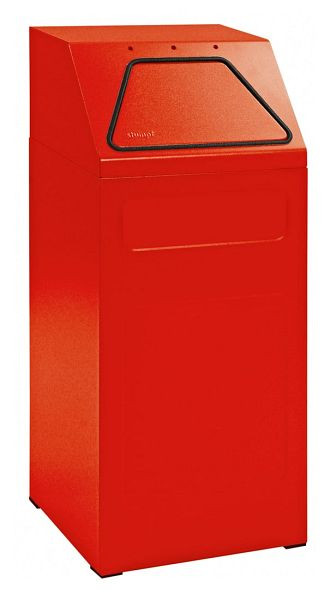 stumpf Abfalltrennung 65, RAL 3000/3000, verzinkter Innenbehälter, 65 Liter, 5401003