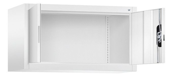 C+P Aufsatzschrank Acurado, H500xB930xT400mm, Farbe: Verkehrsweiß, Muldengriff, 9264-000 S10229