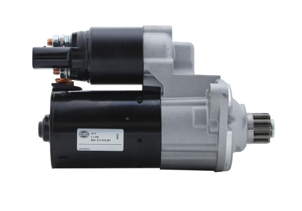 HELLA Starter/Anlasser, 12V, 1.1kW, für u.a. Audi Q3 (8UB, 8UG), 8EA 011 612-361