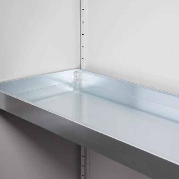 Lüllmann Wannenboden für 56625x, 916 x 50 mm Seitenaufkantung, verzinkt, 566260