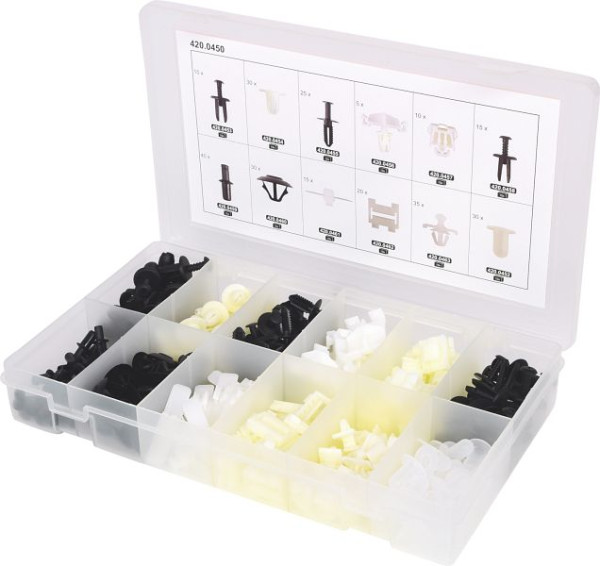 KS Tools Befestigungs-Clip-Satz für Mercedes, 270-teilig, 420.0450