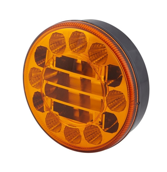 HELLA VALUEFIT Blinkleuchte, Valuefit, LED, 12/24V, Anbau/geschraubt, Stecker: offene Kabelenden, 24 LEDs, 2BA 357 027-021