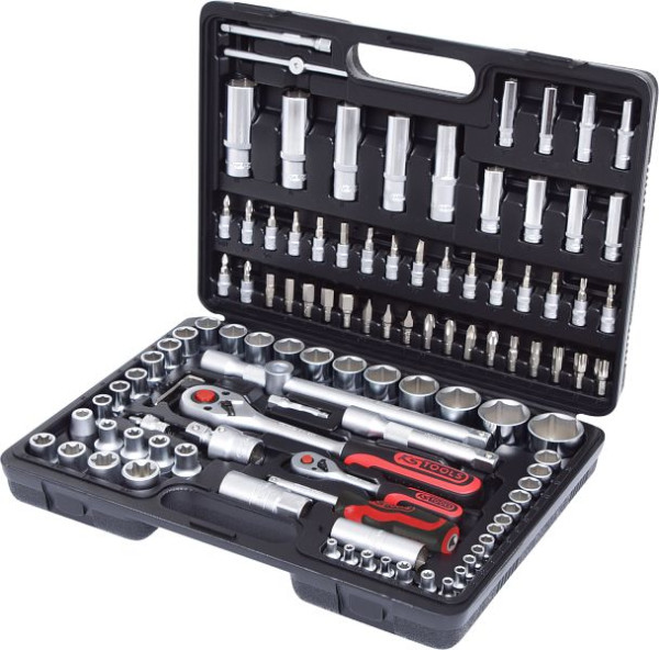 KS Tools 1/4"+1/2" Steckschlüssel-Satz, 108-teilig, 911.0708