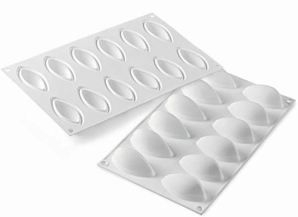Schneider Silikon-Backform Fantasy, 12 x 24 ml, 63 x 29 mm, Höhe 28 mm, 115254