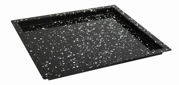 Schneider Backblech GN 2/3 Granit-Emaille, 354x325x20 mm, aus emailliertem Stahl, 382520