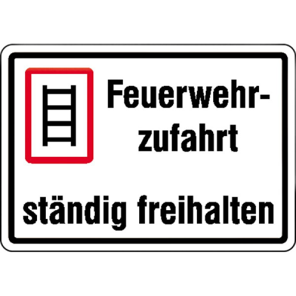 Stein HGS Feuerwehrzufahrt ständig freihalten, 52.2760