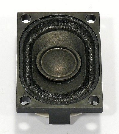 Visaton Kleinlautsprecher mit Papiermembran und rechteckigem Kunststoffkorb K 28.40 - 8 Ohm, 2945
