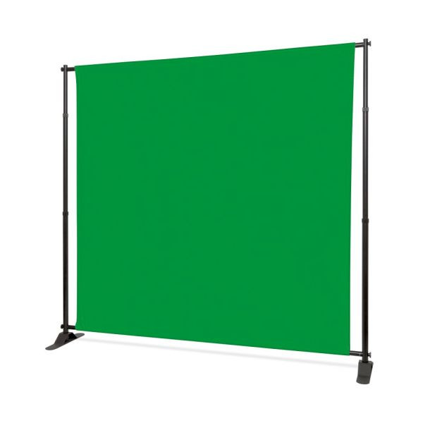 Showdown Displays Flex Wall 200 x 200 cm Grün Screen Chroma Key, FLW-M200x200GI788