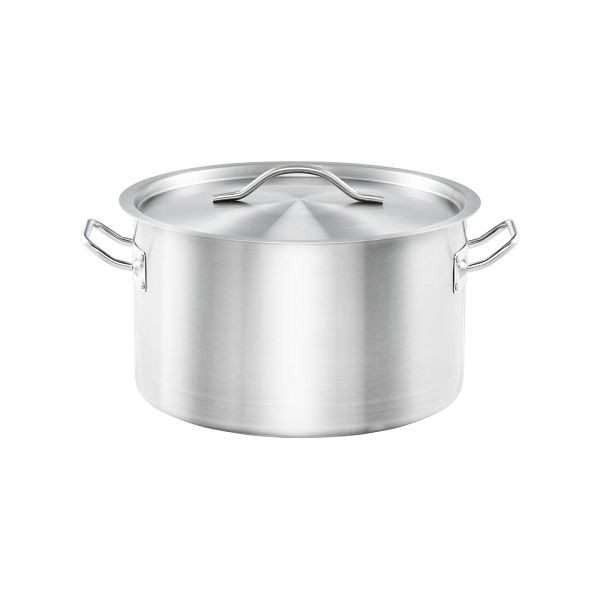 Stalgast Kochtopf mit Deckel, mittelhohe Form, Serie ONSET, Ø 240 mm, Höhe 135 mm, 6,1 L, KG2401240