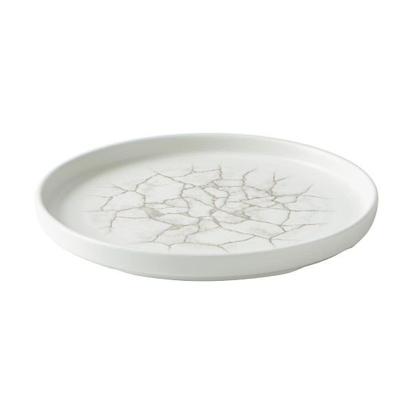 Churchill Studio Prints Kintsugi-Teller mit Achatwänden, Grau, 220 mm, VE: 6 Stück, CX676