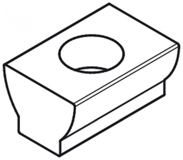 Mitee-Bite Doppelkeil-Stahlprofil für X80250, X60305