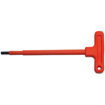 Preising isolierter Schraubendreher mit T-Griff, SW 6, schlanker Schaft 30 mm, 200 mm lang, 5000ETL06