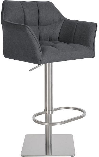 CLP Barhocker Damaso E Filz, grau, 321923, 4251756488079