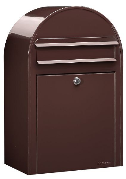 Bobi Classic Großraum-Briefkasten RAL 8017, Farbe: braun, 01.01.01.30