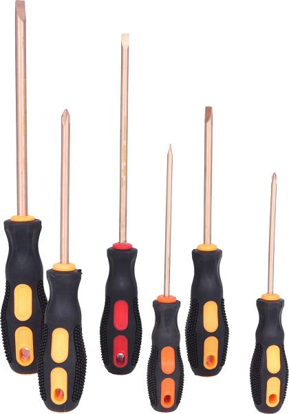 KS Tools BERYLLIUMplus Schraubendreher-Satz 6-teilig, 962.0806