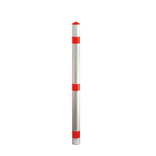 Stein HGS Absperrpfosten -Acero-, zum Aufdübeln (Bodenplatte 200x200mm), 13438