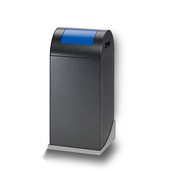 Stein HGS Wandhalterung für Abfallbehälter der Serie -Cubo-, für 1 Abfallbehälter/326mm, 35625