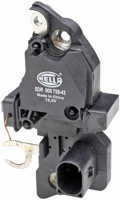 HELLA Generatorregler, 12V, Betriebsspannung: 14.3V, 5DR 009 728-431