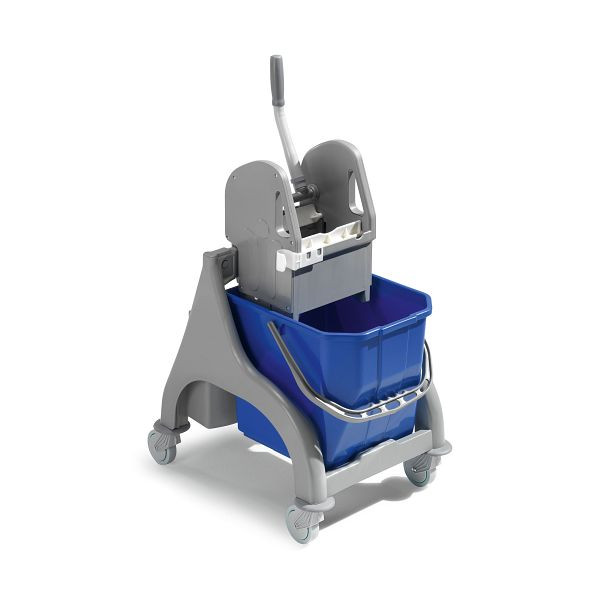 Kärcher Einfachfahreimer mit Presse 25 l, Abmessungen L × B × H: 530 x 430 x 910 mm, 6.999-207.0