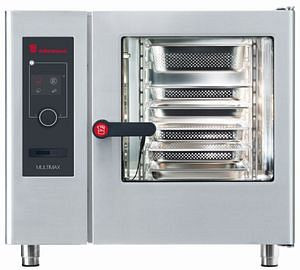 Eloma MULTIMAX 6-11 Heißluftdämpfer 230V / 12kW, Gas, Rechtsanschlag, Halogen/Zweifach, Zuluft, Tür einstufig, EL6106005-2A