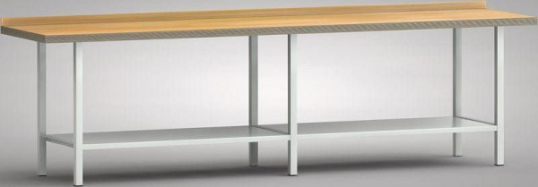 KLW Standard-Werkbank - 3000 x 700 x 900 mm L x T x H (ERGOVERSION), WS305E-3000M40-X7000