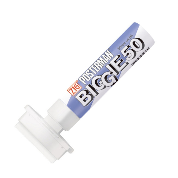 Eichner Postermann-Marker, Farbe: weiß, wasserfest, 50 mm breit, 9219-00006-070