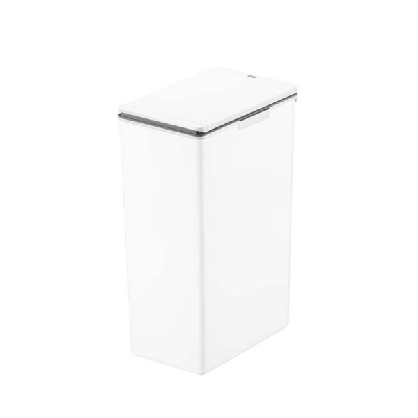 STEIN HGS Morandi Touch Abfalleimer, weiß, Gesamthöhe 630 mm, 83512.0004