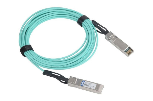 AMG Systems SFP+ AOC Kabel, 1/10Gbps, 7m Länge, OM4, DDM, -40°C bis +85°C, SFP-AOC-10G-7