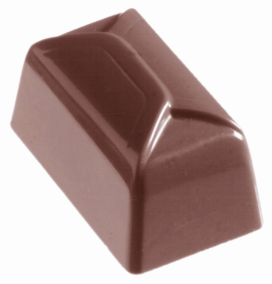 Schneider Schokoladen Form - Ballotin, 275 x 135 x 24 mm / 30,51 x 19 x 17 mm, 9,5 gr, 3 x 8 Stück, 421866