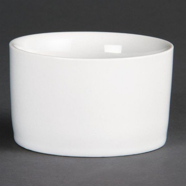 Olympia Whiteware moderne Auflaufförmchen 8cm, VE: 12 Stück, U177