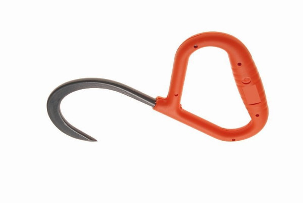 Bahco Robuster, geschmiedeter Stahlhaken (Kehr- oder Ziehhaken) mit Thermoplast-Handgriff, 1204