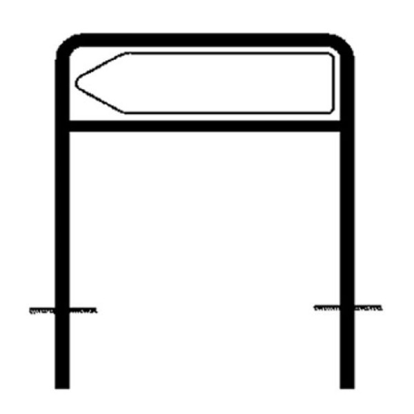 Stein HGS Rohrrahmen Typ 10, 600x2000x1750 mm, Ø 60,3/2,0 mm, az875661