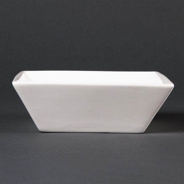 Lumina quadratische Schalen 14cm, VE: 6 Stück, Porzellan, CD639