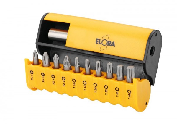 ELORA Bit-Box, 11-teilig, 3453-S11, 3453000000000