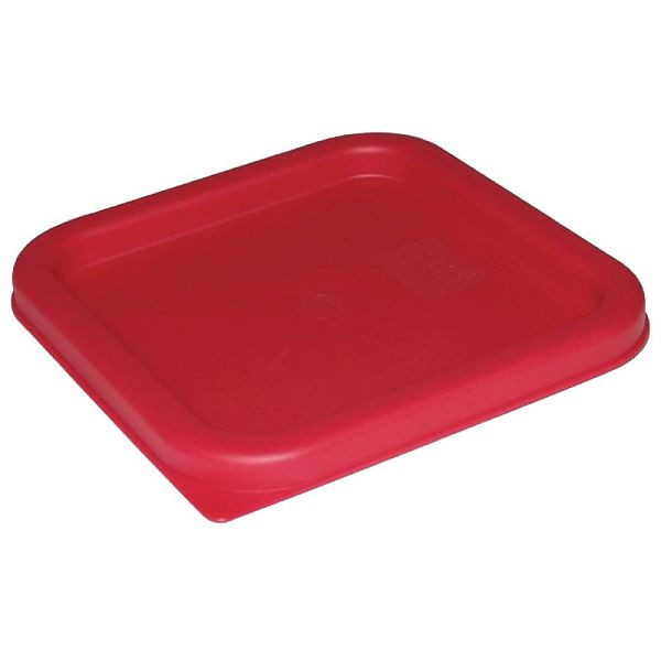 Vogue Deckel quadratisch für Vorratsbehälter 1,5 und 3,5L rot, CF040