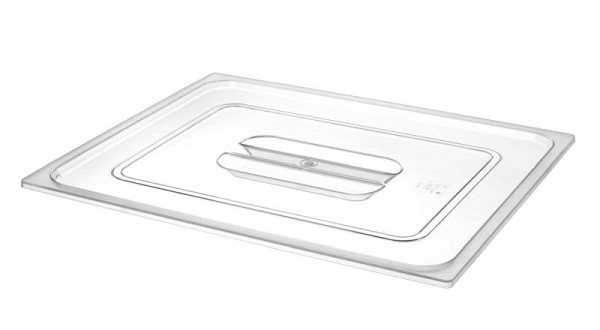 Hendi GN-Deckel, 650 mm, GN 2/1, transparent, Edelstahl, 864098