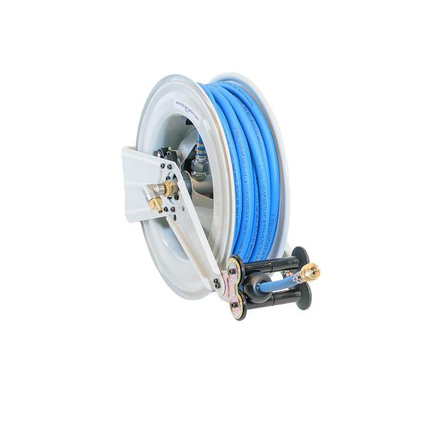 Ebinger Schlauchaufroller OSM 410, Max. 17bar/50°C, 20m - 10mm ID PVC-Druckluftschlauch, 1.410.103