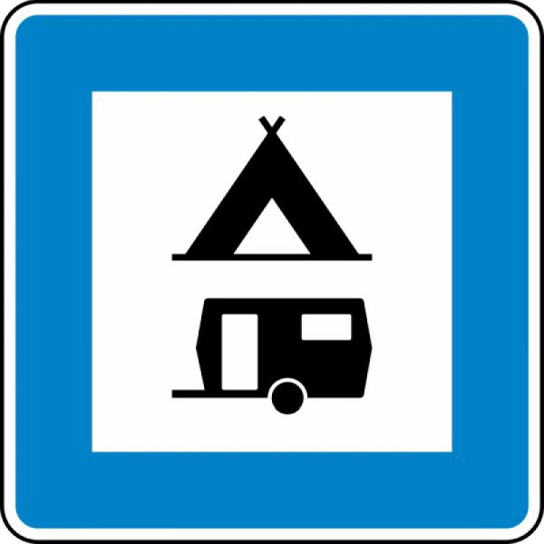 Stein HGS Zelt- und Wohnwagenplatz Nr. 365-60, 840x840mm /RA2/Alform, 365-60-222