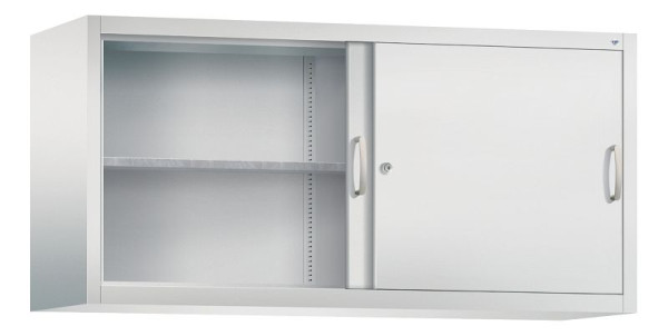 C+P Aufsatzschrank Acurado, H790xB1600xT500mm, Farbe: Lichtgrau, Bügelgriff, 2 OH, 2155-09 S10016