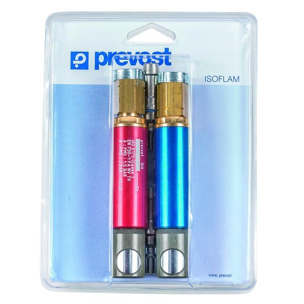 Prevost Sicherheitskupplungen zum Anschrauben an das Druckmindererventil und Nippel, Eingang= M16 x 1,5 mm, Ausgang für Schlauch Ø= 10 x 17 mm, SIK 10316S3