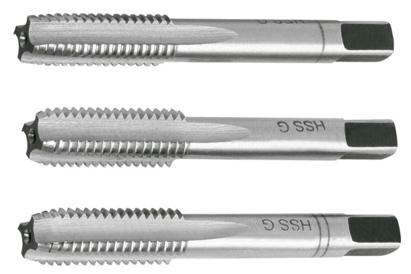 Kraftwerk Handgewindebohrer-Set 3-tlg. DIN352 M10, 21100