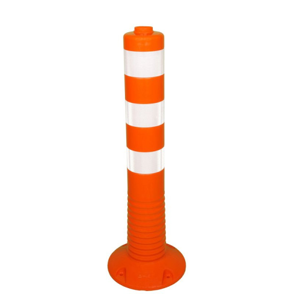 Stein HGS Flexipoller Pfosten, orange-weiß, 750 mm, Ø 110 mm, 65920.0001