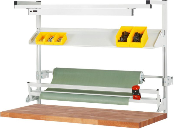 RAU System-Aufbau - Komplettset 07, für Produktbreite 1000 mm, RAL7035, EE-BW-KS-07-1000.12