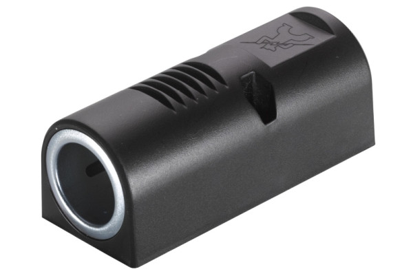 HELLA Steckdose, 1-polig, Stecker: Flachstecker, Kunststoff, Gehäusefarbe: schwarz, schwarz, DIN/ISO: 4165, 8JB 004 123-042