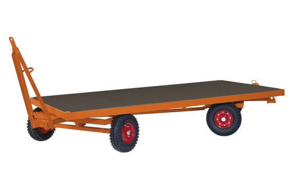 VARIOfit Industrieanhänger mit 2 Achs-Drehschemellenkung, Ladefläche: 2.000 x 1.000 mm, Traglast: 5.000 kg / Stat. Flächenlast, Ladehöhe: 700 mm, zu-1044